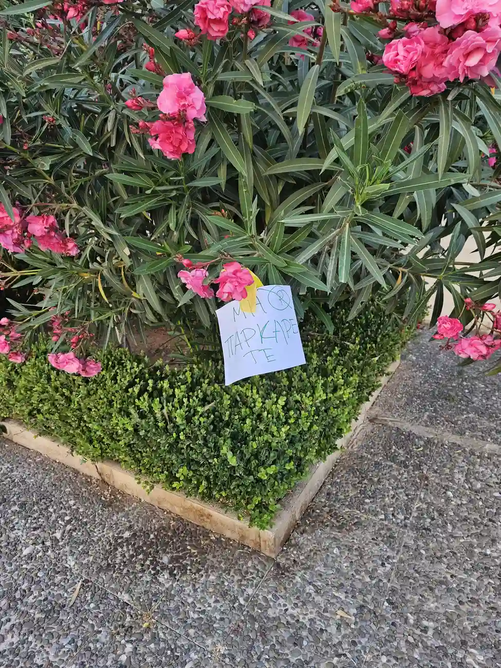 Παρκάρισμα στη Γλυφάδα: Πόλεμος με χειρόγραφες ταμπέλες στους δρόμους!